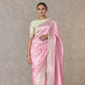 Baby Pink Saree